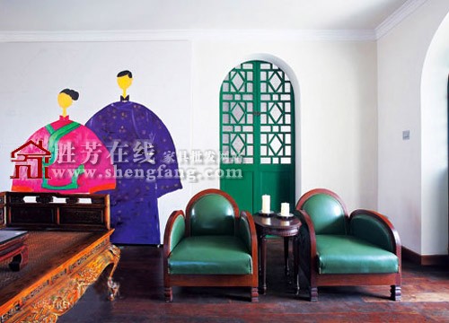 90平空间改造新中式家居