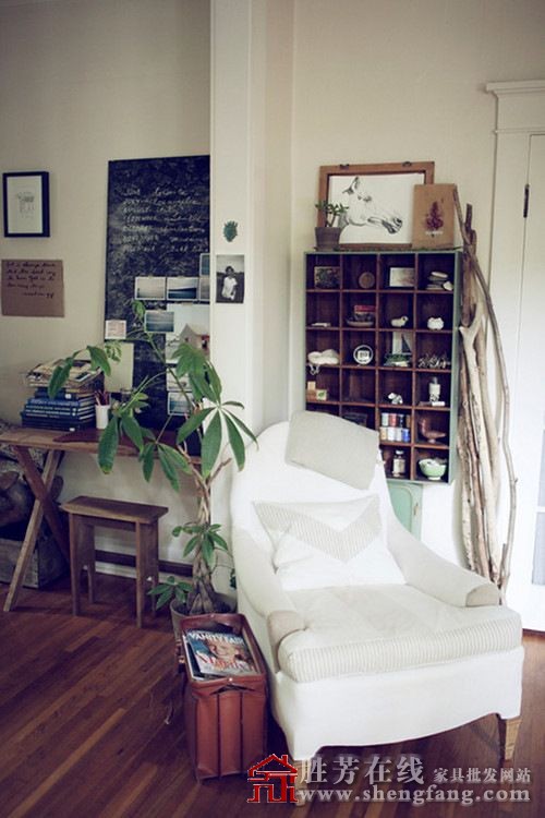 美食编辑拥有的森林系公寓欣赏