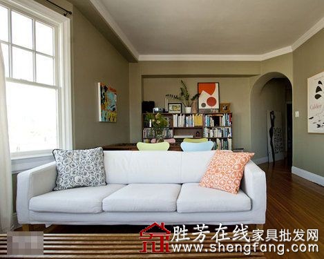 74平米混搭装饰家居欣赏