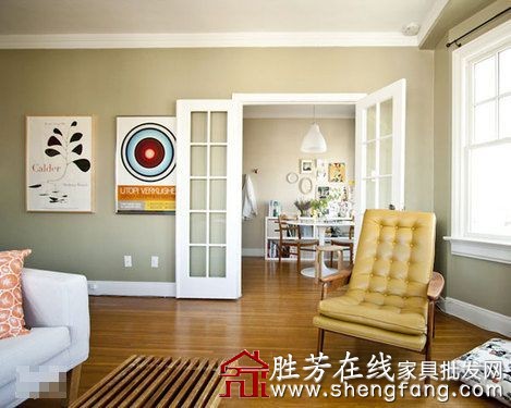 74平米混搭装饰家居欣赏