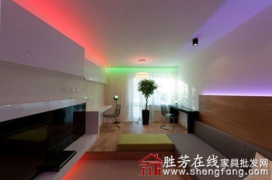 俄罗期风格的趣味公寓