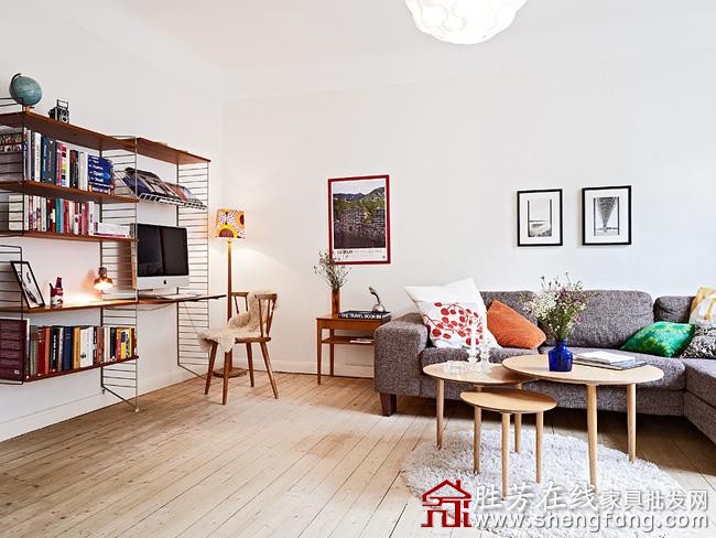 67平米家居复古装修设计