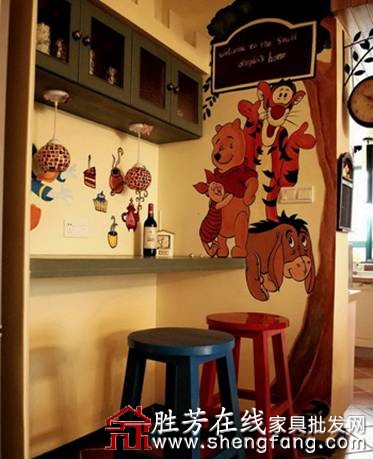 色彩浓郁的二人家居欣赏