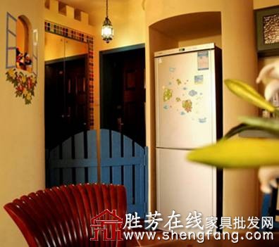 色彩浓郁的二人家居欣赏