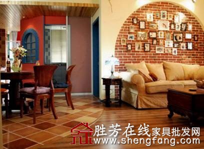 色彩浓郁的二人家居欣赏