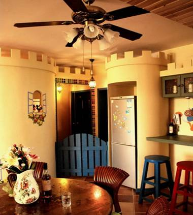 色彩浓郁的二人家居欣赏