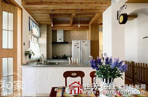 110平童话田园唯美两居室