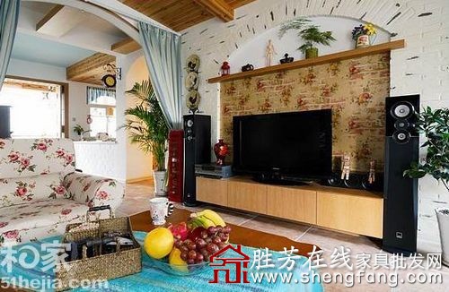 110平童话田园唯美两居室