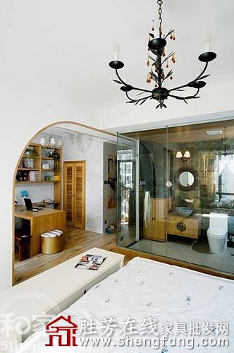 110平童话田园唯美两居室