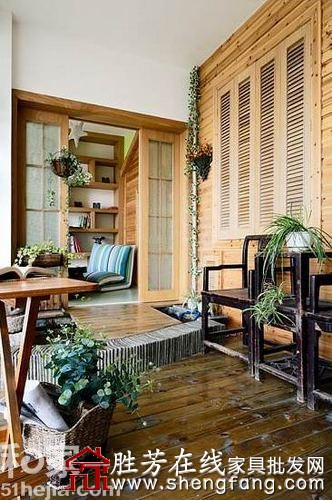 110平童话田园唯美两居室