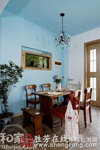 110平童话田园唯美两居室