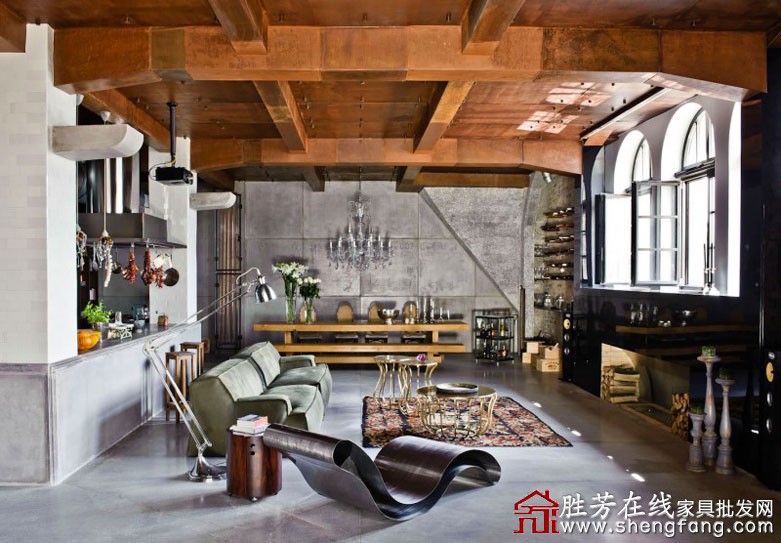 不拘一格的优雅公寓设计欣赏