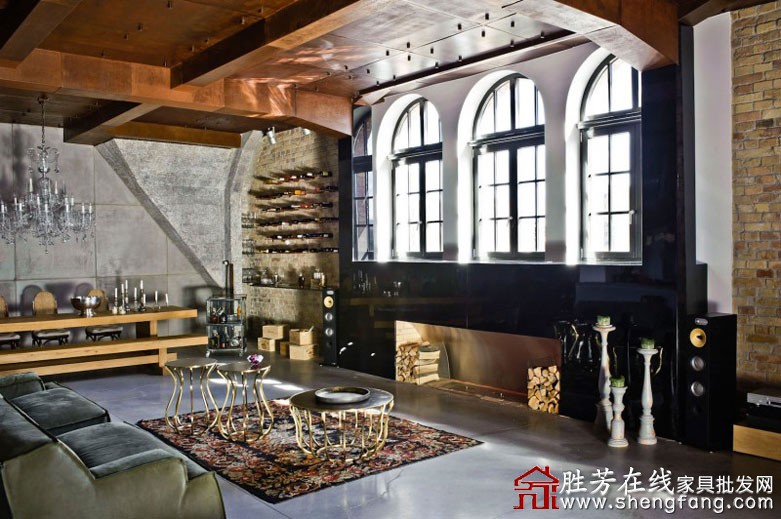 不拘一格的优雅公寓设计欣赏