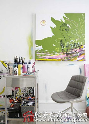 涂鸦增加家居新韵味