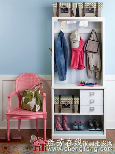 玄关&ldquo;鞋收纳&rdquo; 实用便捷乃王道