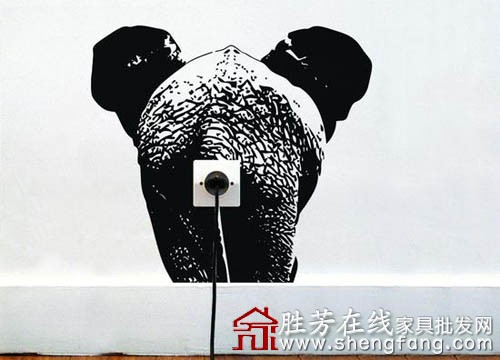 家中墙漆新用法