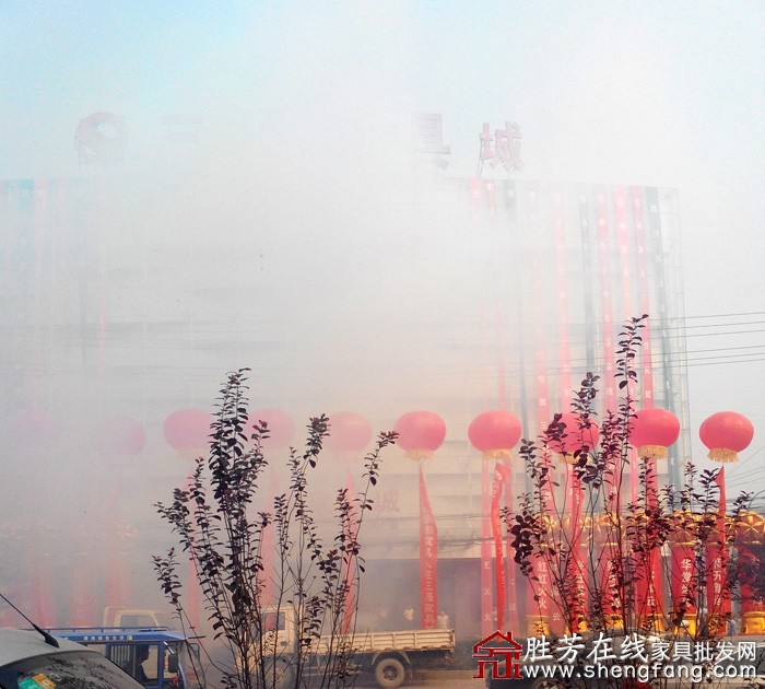 胜芳三强家具城展厅今天正式开业