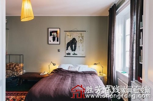 91平时尚色彩系家居欣赏