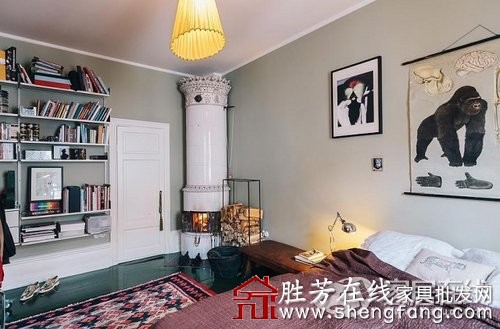 91平时尚色彩系家居欣赏