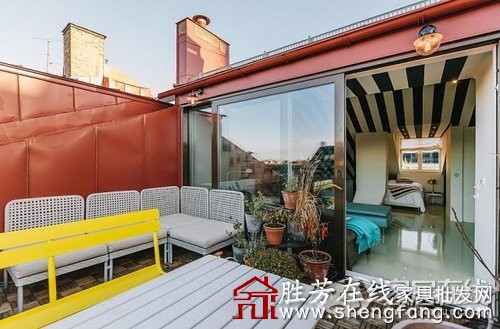 91平时尚色彩系家居欣赏