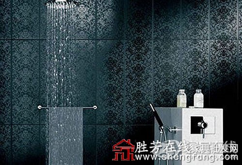 瓷砖拼贴出美丽浴室