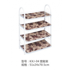 胜芳鞋架 四层鞋架 多层鞋架 简易鞋架 宿舍鞋架 铁质鞋架 可拆装鞋架 玄关家具 皖美家具 批发 简易家具