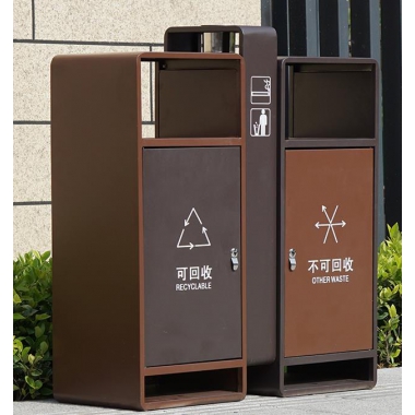 胜芳公园用具 清洁用品 公园清洁用品果皮箱 垃圾箱 垃圾桶 公园垃圾桶 户外家具 户外清洁用品 户外垃圾桶 博涵家具