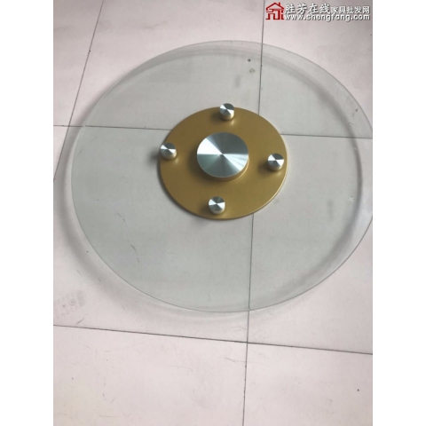 胜芳转盘批发 玻璃转盘 餐桌转盘 挖洞转盘 实心大转盘 钢化玻璃转盘加餐台 加餐台 钢化玻璃桌面  赛诺二合钢化玻璃