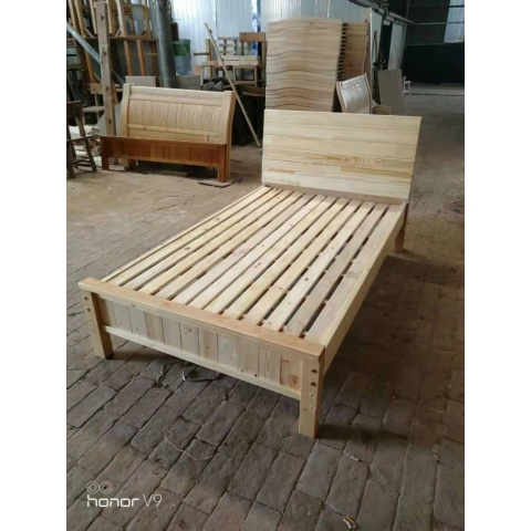 胜芳家具批发 实木床 实木单人床 床 环保 现代 简易 简约实木床 经济型实木床 实木家具 卧室家具 家用家具 榆香阁家具
