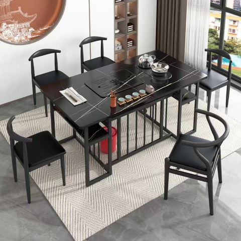 胜芳茶桌批发  理石茶桌  简易茶桌  现代茶桌椅组合 铁艺 家用 远大家具