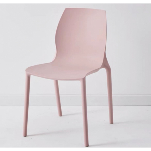 餐椅塑料椅休闲椅办公椅靠背椅子塑料凳子成人凳子椅子 德创家具