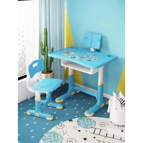 胜芳校具批发 儿童书桌书柜组合 小学生课桌椅 写字台 桌椅套装 家用型 写字桌 小孩子学习桌 传奥家具