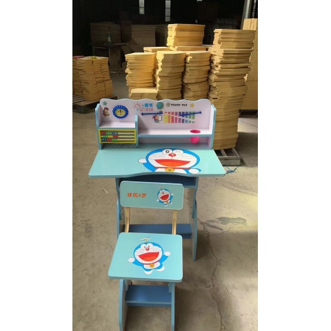 胜芳校具批发 儿童书桌书柜组合 小学生课桌椅 写字台 桌椅套装 家用型 写字桌 小孩子学习桌 传奥家具