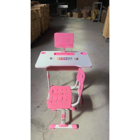 胜芳校具批发 儿童书桌书柜组合 小学生课桌椅 写字台 桌椅套装 家用型 写字桌 小孩子学习桌 传奥家具