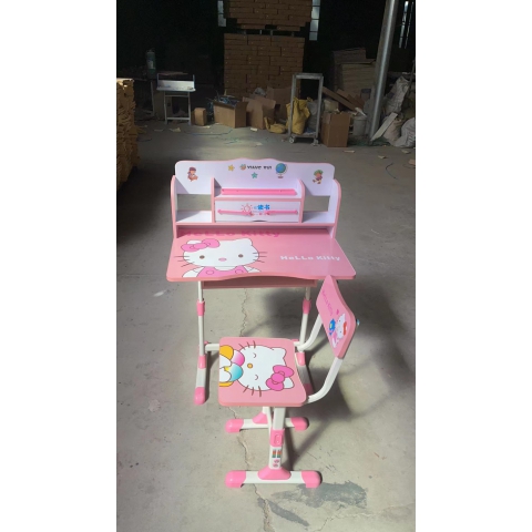 胜芳校具批发 儿童书桌书柜组合 小学生课桌椅 写字台 桌椅套装 家用型 写字桌 小孩子学习桌 传奥家具