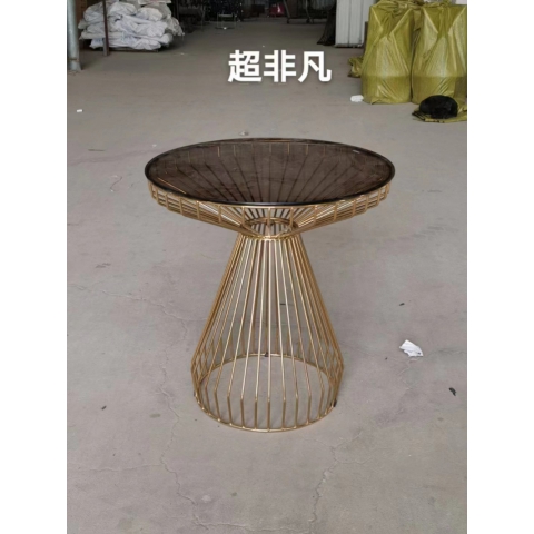 胜芳咖啡台批发 咖啡桌 咖啡台 钢化玻璃洽谈桌 组合桌椅 角几 非凡家具