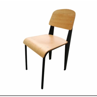 简约创意曲木标准椅校具椅 食堂饭堂餐椅 甜品奶茶快餐休闲椅