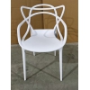 北欧塑料椅子休闲镂空椅创意时尚猫耳椅现代简约会客洽谈椅子餐椅猫椅藤蔓椅厂家直销