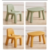 北欧靠背儿童椅滚塑 设计师塑料宝宝小板凳幼儿园家用ins网红小桌椅子厂家直销