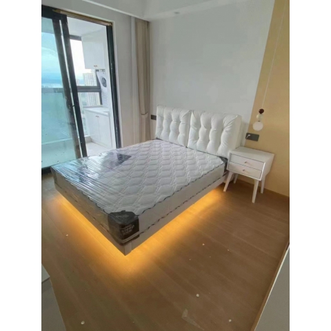 胜芳床铺批发 双人床 软床 现代简约软床 北欧轻奢软床 卧室家具 小户型家具 高档床 高端床 宇鑫家具