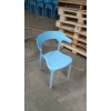 胜芳餐椅批发 牛角椅 塑料椅 注塑椅子 塑料餐椅 塑料休闲椅 腾凯家具