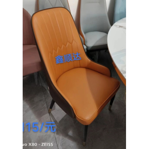 胜芳休闲轻奢桌椅批发，咖啡桌椅，网红椅，软包椅，餐椅，休闲椅 接待椅，酒店椅，沙发椅，钛金椅， 轻奢椅 鑫顺达轻奢定制家具