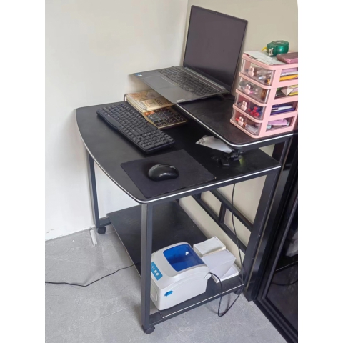胜芳电脑桌批发 家用小型电脑桌 迷你书桌 移动床边桌 骐骥家具