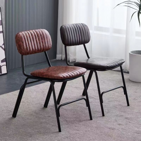 胜芳家具批发 休闲椅 北欧风 复古椅子 咖啡椅子 洽谈椅子 奇艺家具