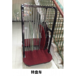 胜芳转盘批发 钢化玻璃 转盘  电动转盘  挖洞玻璃 彩玻 喷漆 转盘车 光辉家具