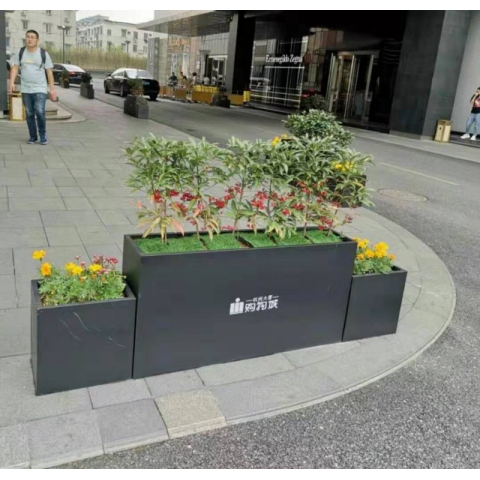 胜芳家具批发 公园花箱 户外花箱 花箱 公园家具 户外家具 博涵家具