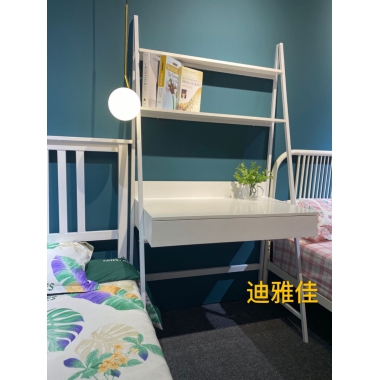 胜芳钢木桌批发 简约家用电脑桌 卧式床头小桌 现代铁艺休闲桌 学习桌 写字桌 儿童学习桌 迪雅佳家具