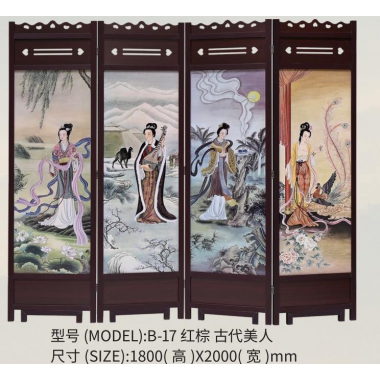 胜芳屏风 隔断 折屏 移动屏风 酒店屏风 酒店隔断 客厅屏风 客厅隔断批发 酒店家具 源锋家具