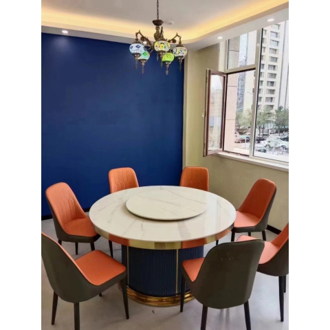 胜芳家具批发 酒店圆桌 酒店桌 酒店大餐台 中式餐桌 酒店大圆桌 杉美家具