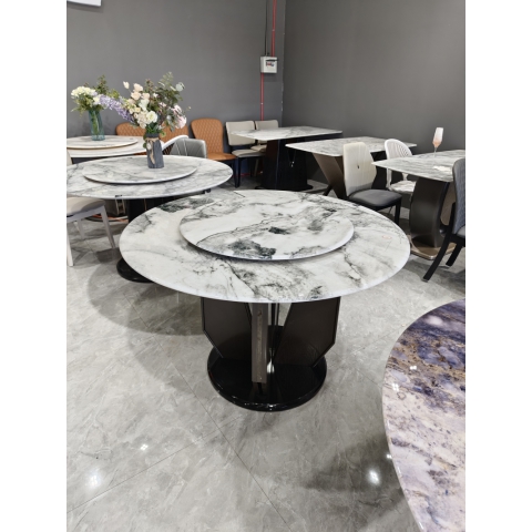胜芳餐桌批发 超晶石桌面 餐桌 家用餐桌 实木框架餐桌 理石餐桌 岩板餐桌 实木餐桌 实木餐椅 微晶石餐桌 轻奢餐桌丰利达家具